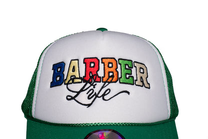 Barber life green