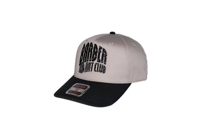 Barber hat club grey and black
