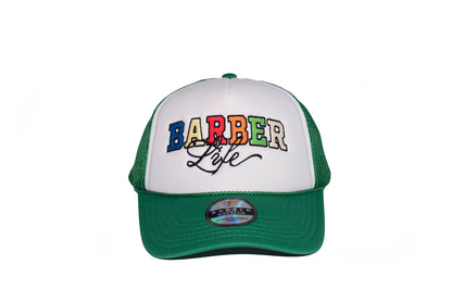 Barber life green