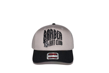 Barber hat club grey and black