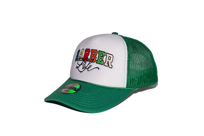 Barber life green