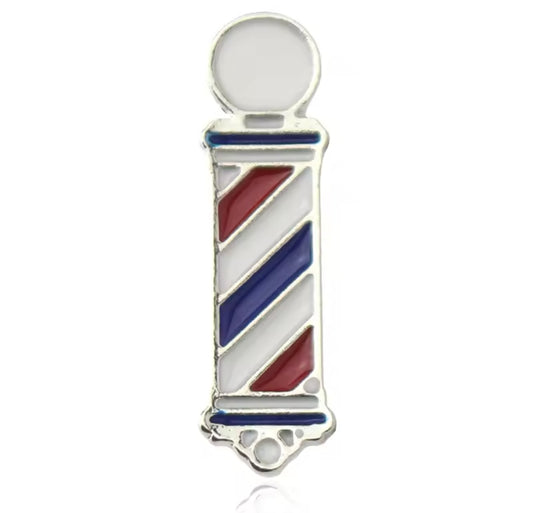 Barber pole pin